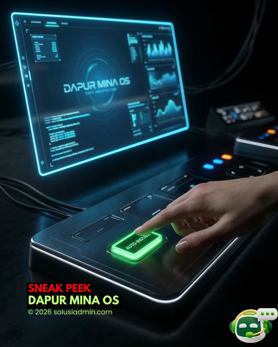 [SNEAK PEEK] Masuk ke "Ruang Mesin" Dapur Mina: Begini Cara Kompetitor Anda Mencuri Leads Saat Anda Tidur! ⚙️🚀