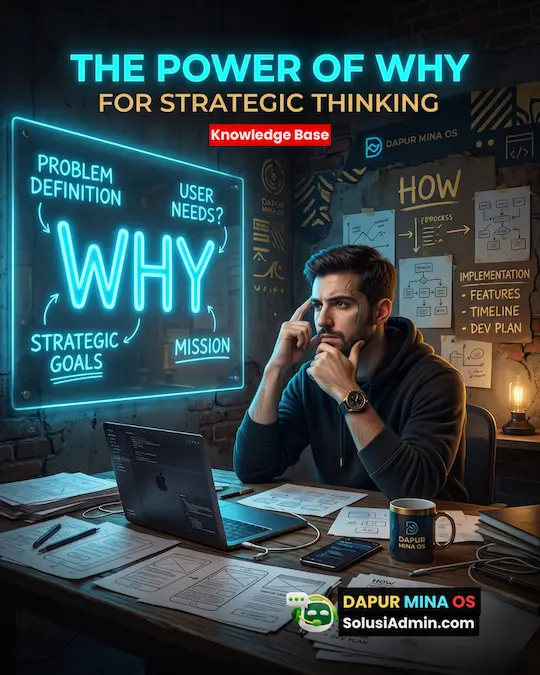🔥 Kenapa Orang Kreatif Sering Gagal di Strategi? Bedah "Why Before How"