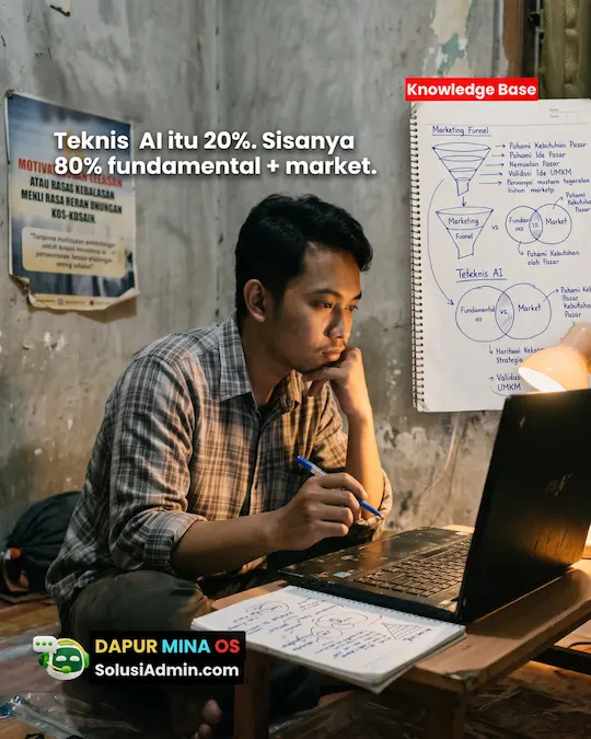 🔥 Lo Jago Teknis AI Tapi Gak Kaya? Yaitu Sebabnya